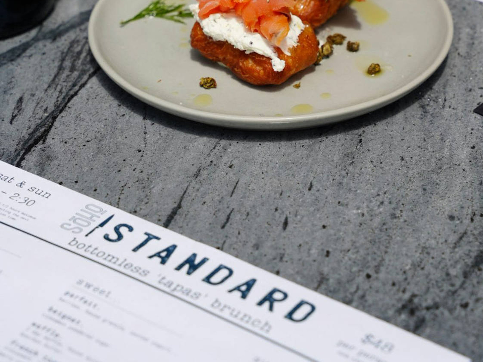 SoHo Standard Homewood Birmingham AL - Menu Photo